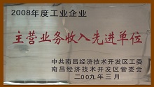 CHENGZHI was selected as Leading Industrial Enterprise in Main Business Income in 2008